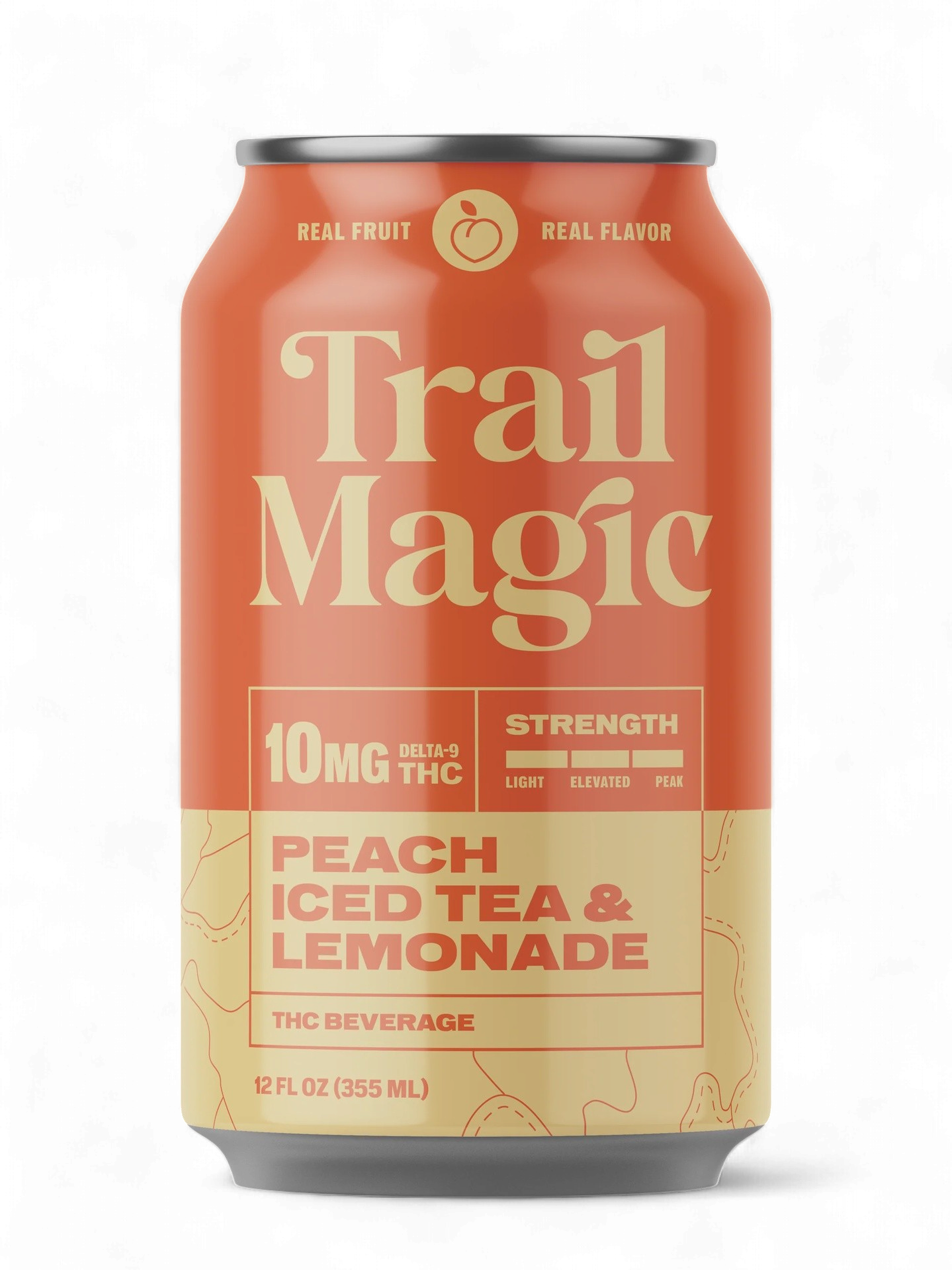 Trail Magic THC Infused 10MG / Peach Iced Tea Lemonade Single (MSRP $7)